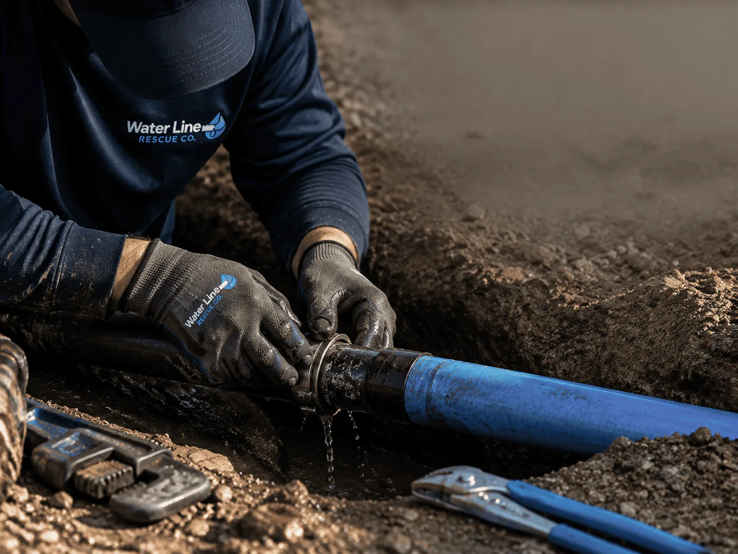 Why choose Water Line Repair in Clarita, OK
